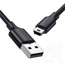 Ugreen adatkábel (2.0 USB-A (M) - Mini USB (M), 0,25m) fekete