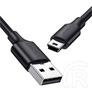 Ugreen adatkábel (2.0 USB-A (M) - Mini USB (M), 2m) fekete
