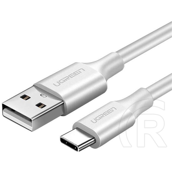 Ugreen adatkábel (2.0 USB-A (M) - USB-C (M), 18W, 3A, 1m) fehér