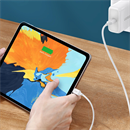 Ugreen adatkábel (2.0 USB-C (M) - USB-C (M), 60W, 3A, 1m) fehér