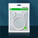 Ugreen adatkábel (2.0 USB-C (M) - USB-C (M), 60W, 3A, 1m) fehér