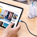 Ugreen adatkábel (2.0 USB-C (M) - USB-C (M), PD, 100W, 5A, 3m) fekete