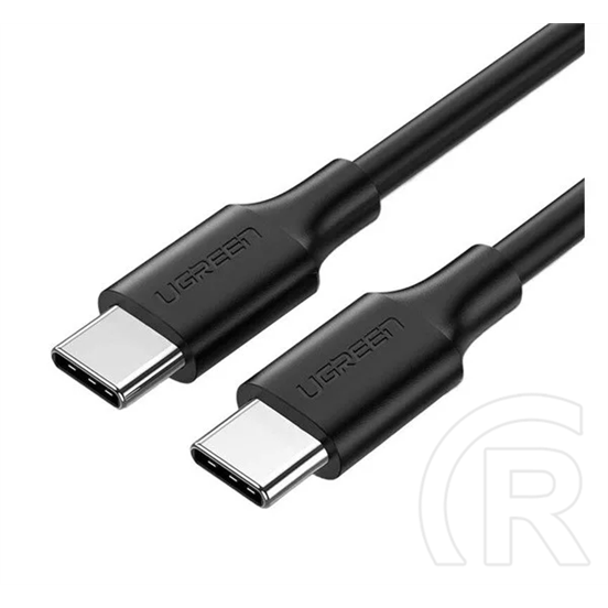 Ugreen adatkábel (2.0 USB-C (M) - USB-C (M), PD, 60W, 3A, 1m) fekete