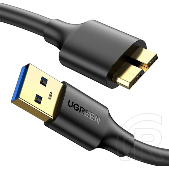 Ugreen adatkábel (3.0 USB-A (M) - Micro USB (M), 0,5m) fekete