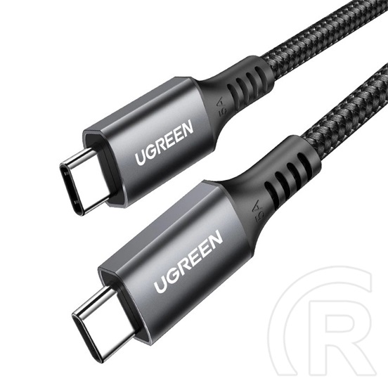 Ugreen adatkábel hosszabbító (type-c - type-c, 300cm, cipőfűző) fekete
