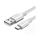 Ugreen adatkábel (usb - type-c, 3a, 150cm)  fehér