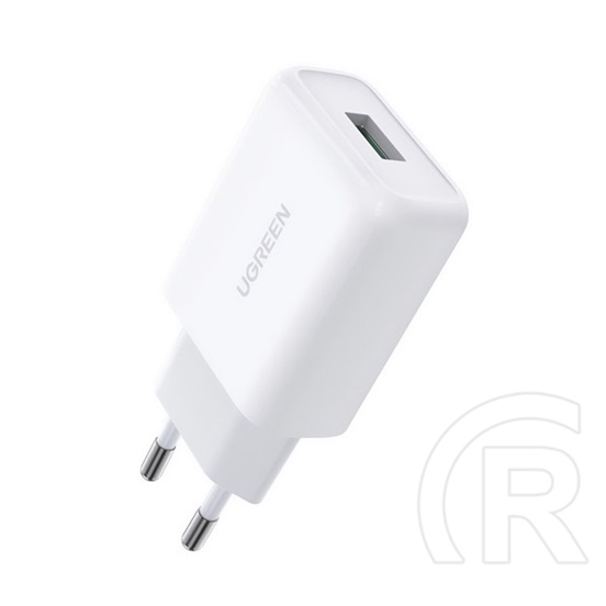 Ugreen cd122 hálózati töltő usb aljzat (18w, gyorstöltő 3.0) fehér