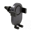 Ugreen cd256 autós tartó (szellőzőre, 15w, wireless, 360°, automata, 4.7-6.7" méret) fekete