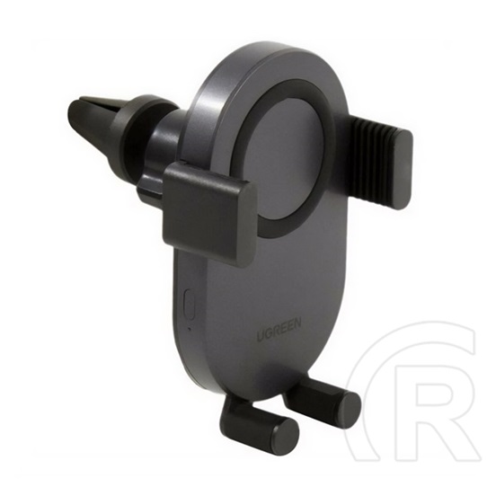 Ugreen cd256 autós tartó (szellőzőre, 15w, wireless, 360°, automata, 4.7-6.7" méret) fekete