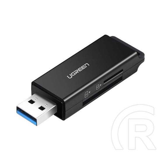 Ugreen cm104 kártyaolvasó (usb 3.0 - sd/microsd) fekete