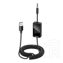Ugreen cm672 bluetooth audió adapter (v5.2, 3.5mm jack, tx/rx funkció) fekete