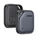 Ugreen cm829 bluetooth nyomkövető 2db (kulcstartóra, valós idejű nyomkövetés, type-c, android kompatibilis) sötétszürke