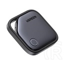 Ugreen cm829 bluetooth nyomkövető (kulcstartóra, valós idejű nyomkövetés, android kompatibilis, type-c) sötétszürke