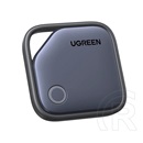 Ugreen cm919 bluetooth nyomkövető (kulcstartóra, táskára, valós idejű nyomkövetés, ios kompatibilis, type-c) sötétszürke