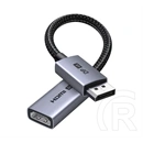 Ugreen dp139 adapter kábel (hdmi aljzat - usb, 4k, 20cm) fekete