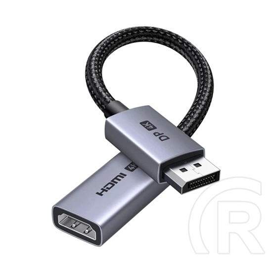 Ugreen dp139 adapter kábel (hdmi aljzat - usb, 4k, 20cm) fekete