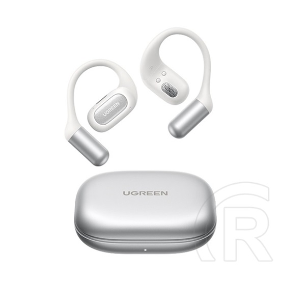 Ugreen fitbuds ws213 bluetooth fülhallgató sztereo (v6.0, tws, zajszűrő, fülre akasztható, ipx5 + töltőtok) fehér