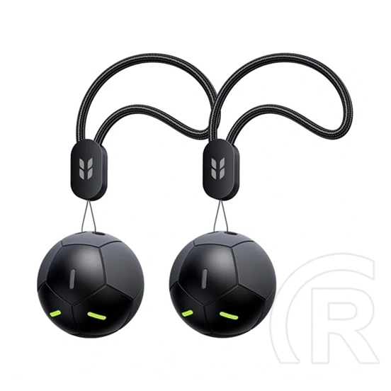 Ugreen ft309 bluetooth nyomkövető 2db (kulcstartóra, táskára, valós idejű nyomkövetés, ios kompatibilis) fekete