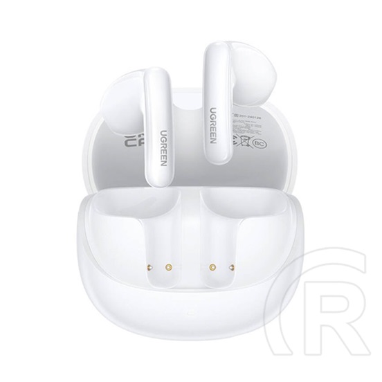 Ugreen hitune h6 pro ws203 bluetooth fülhallgató sztereo (v5.3, tws, mikrofon, aktív zajszűrő + töltőtok) fehér
