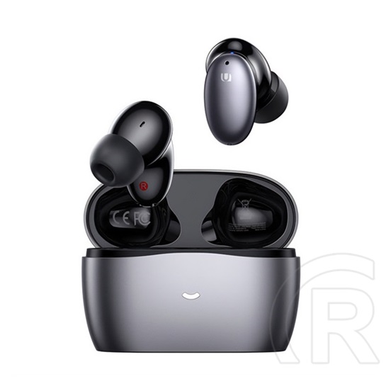 Ugreen hitune x6 bluetooth fülhallgató sztereo (v5.1, tws, mikrofon, aktív zajszűrő, ipx5 vizálló + töltőtok) szürke