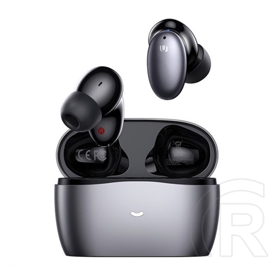 Ugreen hitune x6 bluetooth fülhallgató sztereo (v5.1, tws, mikrofon, aktív zajszűrő, ipx5 vizálló + töltőtok) szürke