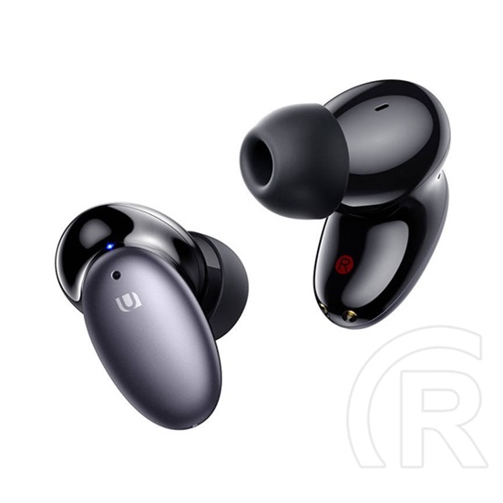 Ugreen hitune x6 bluetooth fülhallgató sztereo (v5.1, tws, mikrofon, aktív zajszűrő, ipx5 vizálló + töltőtok) szürke