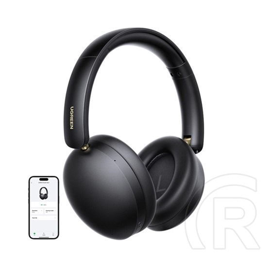Ugreen hp205 studio max2 bluetooth fejhallgató sztereo (v5.4, mikrofon, zajszűrő) fekete