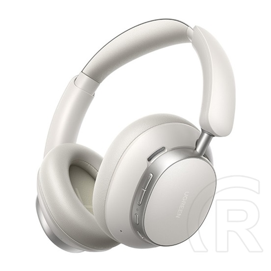Ugreen hp206 studio pro bluetooth fejhallgató sztereo (v6.0, mikrofon, akítv zajszűrő, 3.5mm jack aljzat) fehér