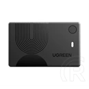 Ugreen iPhone Duo  cm920 bt nyomkövető (kártya, kulcstartóra, valós idejű nyomkövetés, ip68, ios kompatibilis) fekete