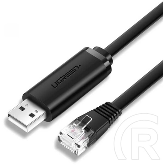 Ugreen kábel (USB-A (M) - RJ45 (M), 3m) fekete