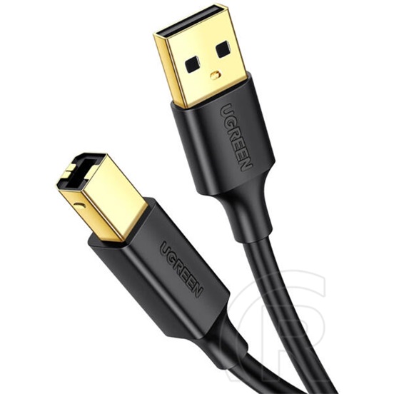 Ugreen nyomtató kábel (USB-A (M) - USB-B (M), 2m, fekete)