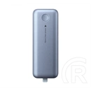 Ugreen pb727 vésztöltő usb+type-c aljzat (10000mah, 55w, gyorstöltő, led kijelző + fix type-c kábel) ezüst