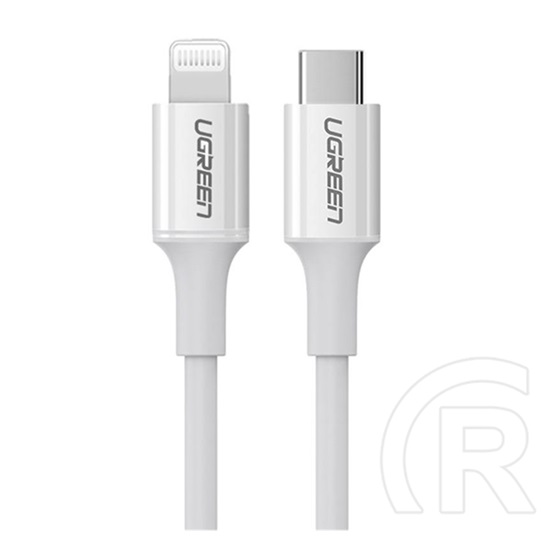 Ugreen us171 adatkábel (type-c - lightning, 20w, pd gyorstöltés, 150cm) fehér