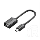 Ugreen us249 adapter kábel (usb aljzat - miniusb, otg) fekete
