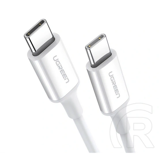 Ugreen us264 adatkábel (type-c - type-c, 60w, pd gyorstöltő 4.0, 150cm) fehér