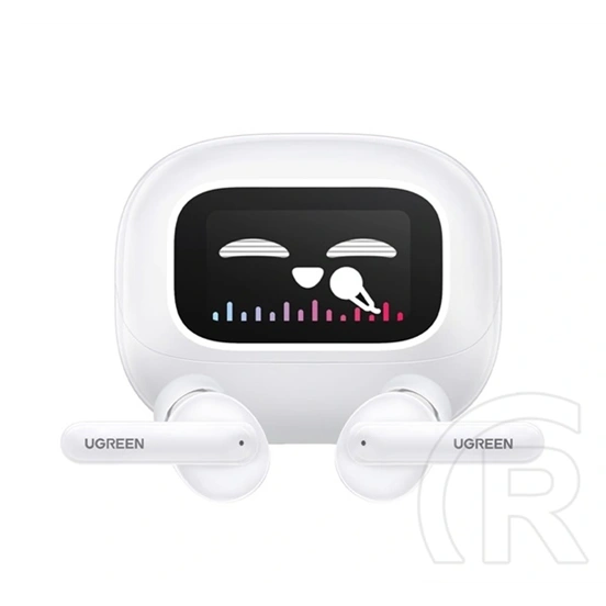 Ugreen ws211 echobuds hitune t6 bluetooth fülhallgató sztereo (v5.4, tws, mikrofon, aktív zajszűrő + töltőtok) fehér