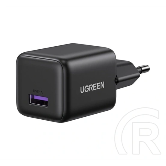 Ugreen x518 hálózati töltő usb aljzat (20w, gan, pd gyorstöltő) fekete
