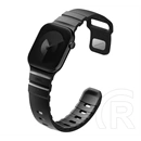 Uniq Apple Watch Ultra 4 49mm  alton pótszíj (egyedi méret, nagy, szilikon) fekete