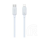 Usams ky adatkábel (type-c - lightning, 30w, gyorstöltő, 100cm) fehér
