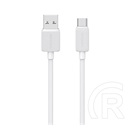 Usams ky adatkábel (usb - type-c, 3a, gyorstöltő, 200cm) fehér