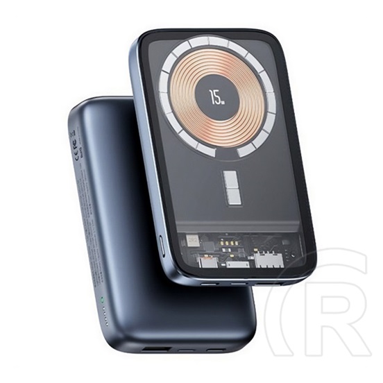 Usams pb67 vésztöltő type-c / usb /  (10000 mah, 20w, vezeték nélküli töltés, pd gyorstöltés, magsafe) fekete