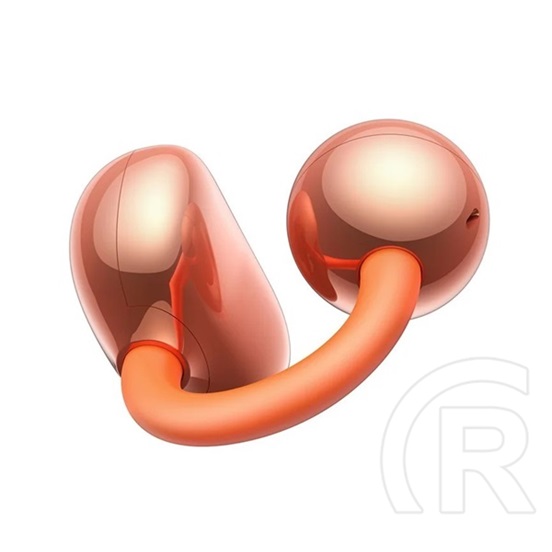 Usams r3 echo bluetooth fülhallgató sztereo(v6.0, tws, fülre csíptethető, zajszűrő, mikrofon+töltőtok)narancssárga