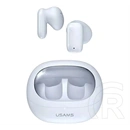 Usams twstd bluetooth fülhallgató sztereo (v5.3, tws, mikrofon + töltőtok) világoskék
