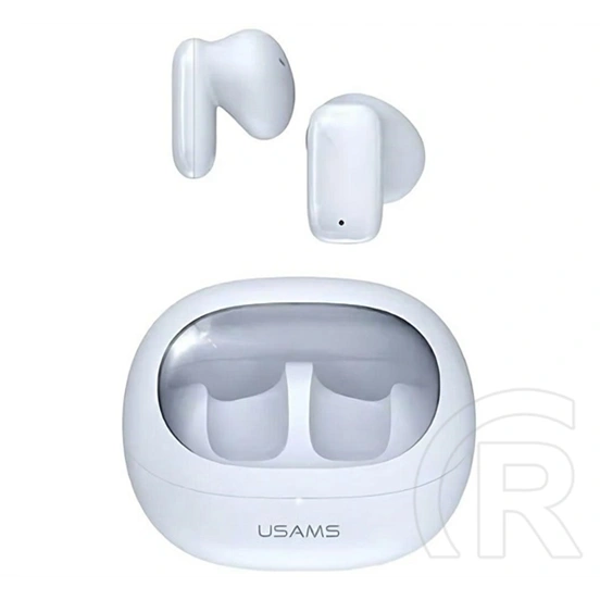 Usams twstd bluetooth fülhallgató sztereo (v5.3, tws, mikrofon + töltőtok) világoskék