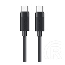 Usams u94 adatkábel (type-c - type-c, 60w, pd gyorstöltő, 100cm) fekete