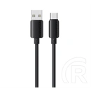 Usams u98 adatkábel (usb - type-c, 18w, gyorstöltő, 100cm) fekete