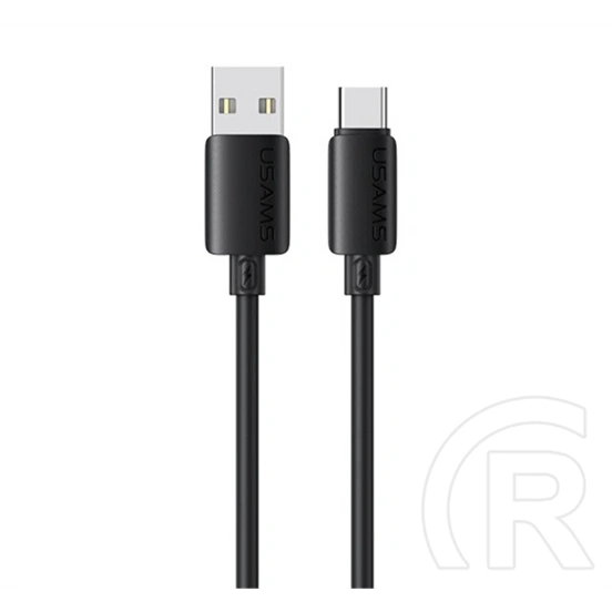Usams u98 adatkábel (usb - type-c, 18w, gyorstöltő, 100cm) fekete
