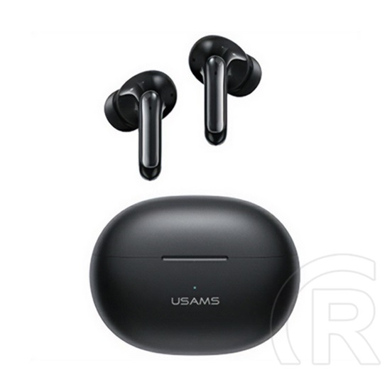 Usams x-don bluetooth fülhallgató sztereo (v5.3, tws, mikrofon, zajszűrő + töltőtok) fekete