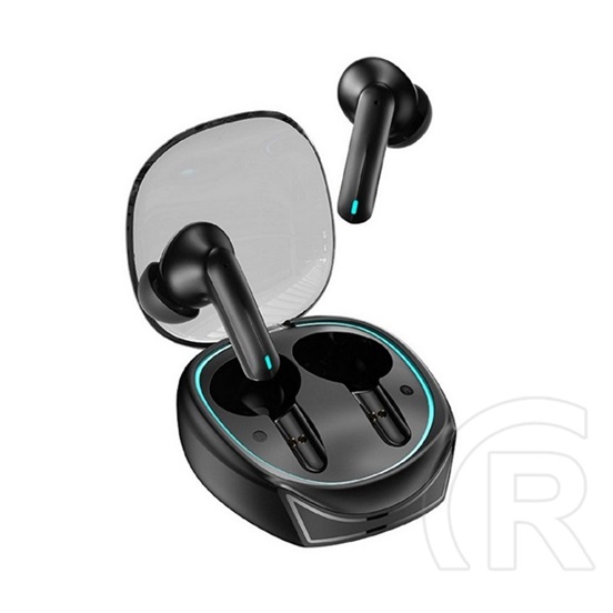 Usams xj13 series bluetooth fülhallgató sztereo (v5.3, tws, zajszűrő, mikrofon, + töltőtok, gamer) fekete