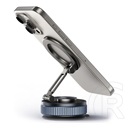 Usams zj084 autós tartó (műszerfalra, szélvédőre, mágneses, 360°, állítható, 4-7" méret) fekete